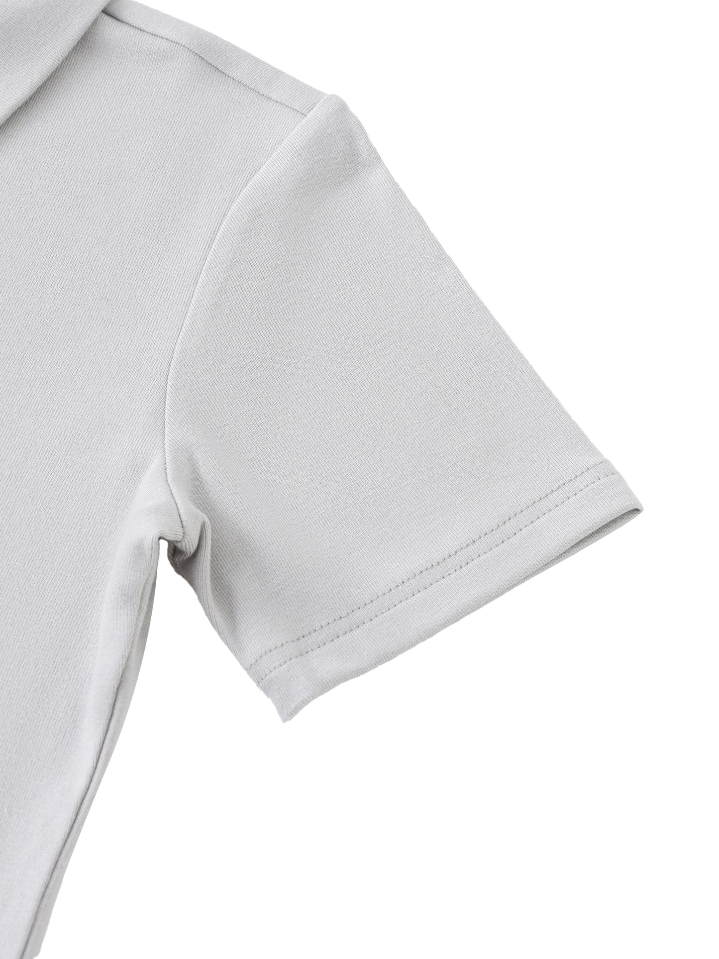 Stiff Barbiee × Divine Order™ Polo Crop Top — SB Print Monogram