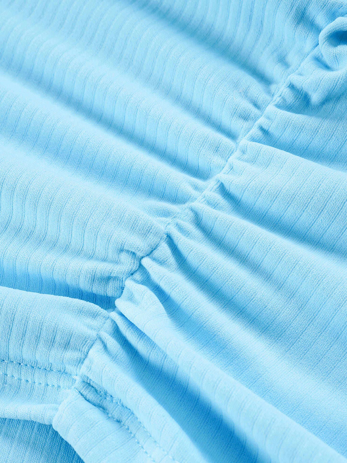 Divine Order™ Women’s Ruched Bodycon Crop Top