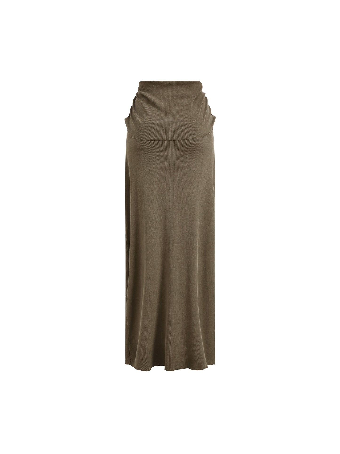 Divine Order™ Women’s Dyed Washed Straight Slim Maxi Skirt