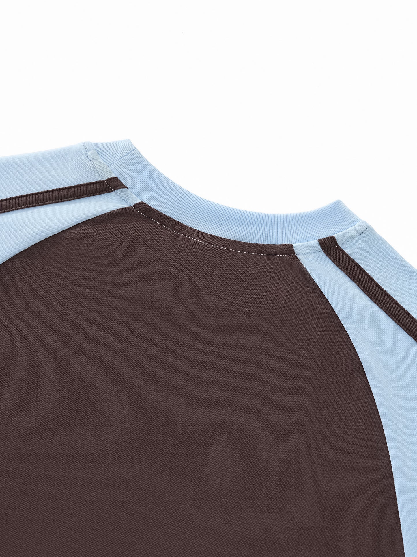 Divine Order™ × Stiff Barbiee Contrast Stripes Raglan Tee